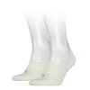 PUMA Unisex Footies High Cut 2-Pack Oatmeal