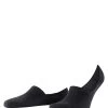 FALKE Heren Footies High Cut Step Zwart