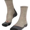 FALKE Dames Wandelsokken TK2 Melange Moon Mist