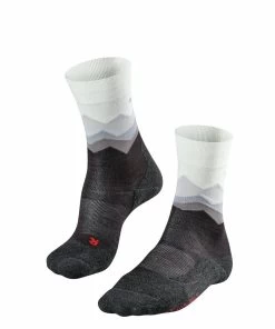 FALKE Dames Wandelsokken TK2 Crest Zwart