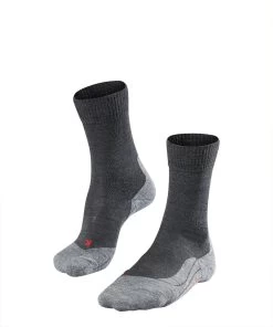 FALKE Dames Wandelsokken TK5 Aspalt Melange