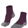 FALKE Dames Wandelsokken TK5 Short Dark Mauve