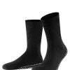 FALKE Unisex Huissokken Homepad Zwart