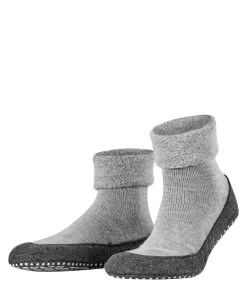 FALKE Unisex Huissokken Cosyshoe Grijs