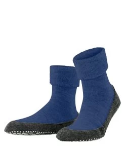 FALKE Unisex Huissokken Cosyshoe Blue