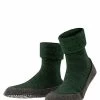 FALKE Unisex Huissokken Cosyshoe Green Melange