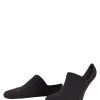 FALKE Unisex Footies High Cut Cool Kick Zwart