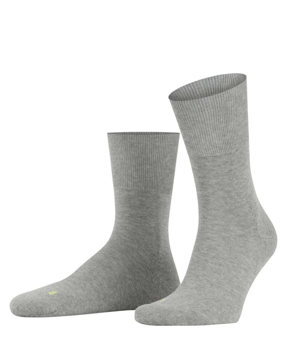 FALKE Unisex Hardloopsokken Run Light Grey 1 FALKE Unisex Hardloopsokken Run Light Grey