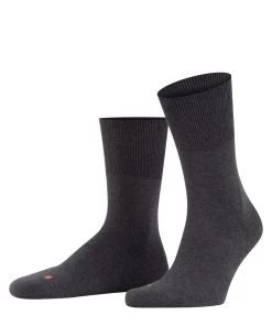 FALKE Unisex Hardloopsokken Run Dark Grey