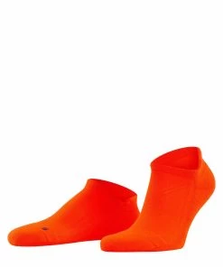 FALKE Unisex Sneakersokken Cool Kick Oranje