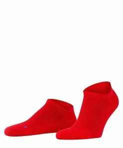 FALKE Unisex Sneakersokken Cool Kick Rood