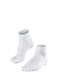 FALKE Dames Golfsokken GO2 Short Wit