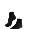 FALKE Dames Golfsokken GO2 Short Zwart