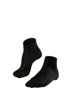 FALKE Dames Golfsokken GO2 Short Zwart