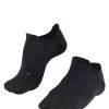 FALKE Dames Golfsokken GO5 Invisible Zwart