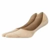 Burlington Dames Footies Mid Cut Everyday 2-Pack Sand