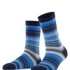 Burlington Damessokken Stripe Marine