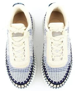 Chloé CHLOE NAMA SNEAKER BLUE -Modeboetiek Schoenenwinkel 40858 5