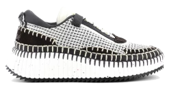 Chloé CHLOE NAMA SNEAKER BLACK WHITE -Modeboetiek Schoenenwinkel 41348