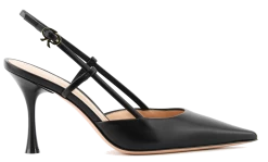 GIANVITO ROSSI ASCENT SLINGBACK BLACK