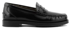 TOD'S PENNYLOAFER BLACK LEATHER -Modeboetiek Schoenenwinkel 41536