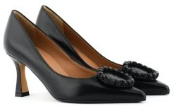 PAUL WARMER CIRCLE PUMP BLACK NAPPA -Modeboetiek Schoenenwinkel 41568 2