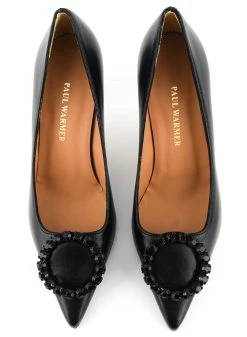 PAUL WARMER CIRCLE PUMP BLACK NAPPA -Modeboetiek Schoenenwinkel 41568 6