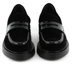 PAUL WARMER ALICIA LOAFER VELVET BLACK -Modeboetiek Schoenenwinkel 41571 5