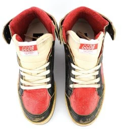 GOLDEN GOOSE SKY STAR SNEAKER BLACK RED -Modeboetiek Schoenenwinkel 41836 5