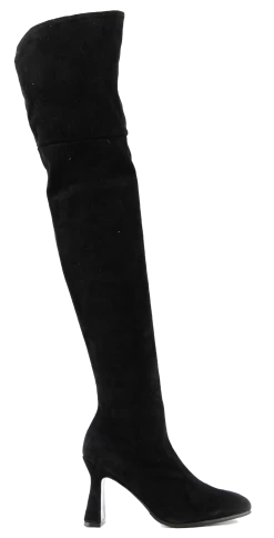 PAUL WARMER AMIRA OVERKNEE STRETCH BLACK 85 -Modeboetiek Schoenenwinkel 41860