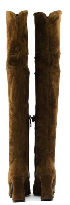 PAUL WARMER AMIRA OVERKNEE BOOT TAN 85 -Modeboetiek Schoenenwinkel 41862 3