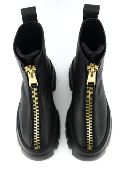 NUBIKK X PHILOU BIG ZIP BOOT BLACK -Modeboetiek Schoenenwinkel 41995 5