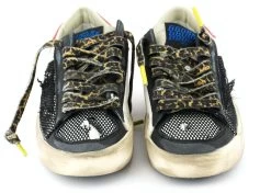 GOLDEN GOOSE STARDAN BLACK WHITE RED