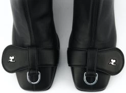 COURREGES CHAUSSURE NOIR -Modeboetiek Schoenenwinkel 42170 5