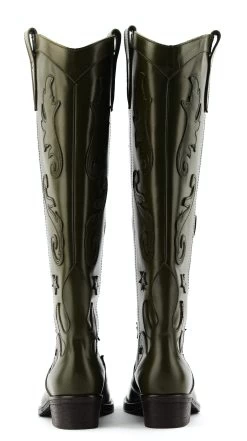 PAULWARMER ARIEL WESTERN BOOT MILITARE -Modeboetiek Schoenenwinkel 42231 3