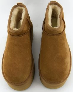 UGG CLASSIC MINI ULTRA PLATFORM CHESTNUT -Modeboetiek Schoenenwinkel 42391 5