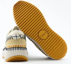 Chloé CHLOE NAMA SNEAKER BISCOTTI BEIGE -Modeboetiek Schoenenwinkel 42423 7