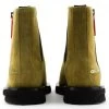 Off-White OFF WHITE SUED SPONGESOLE ANKLE BOOT COGNAC