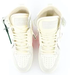 Off-White OFFWHITE HIGHTOP VULCANISED PRISTINE WHITE -Modeboetiek Schoenenwinkel 42537 5