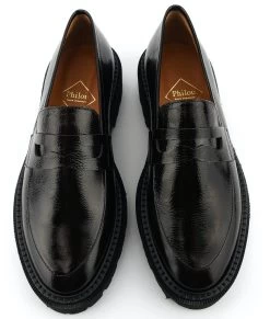 PHILOU PENNY LOAFER XL BURGUNDY NAPLACK -Modeboetiek Schoenenwinkel 42576 5