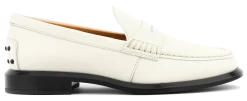 TOD'S LOAFER WHITE LEATHER