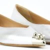 PAUL WARMER BELLA BALLERINA SILVER NAPPA