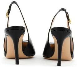 GIANVITO ROSSI JAIPUR SLING BLACK -Modeboetiek Schoenenwinkel 42659 4