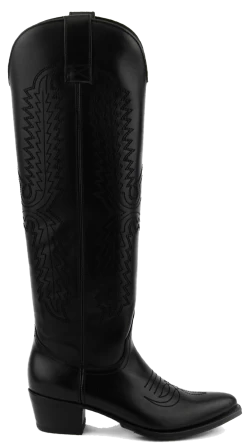 PAUL WARMERE ICONIC WESTERN BOOT BLACK