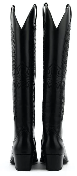 PAUL WARMERE ICONIC WESTERN BOOT BLACK -Modeboetiek Schoenenwinkel 42722 4