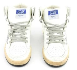 GOLDEN GOOSE SKY STAR WHITE SILVER -Modeboetiek Schoenenwinkel 42751 4