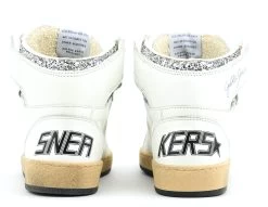 GOLDEN GOOSE SKY STAR WHITE SILVER -Modeboetiek Schoenenwinkel 42751 5