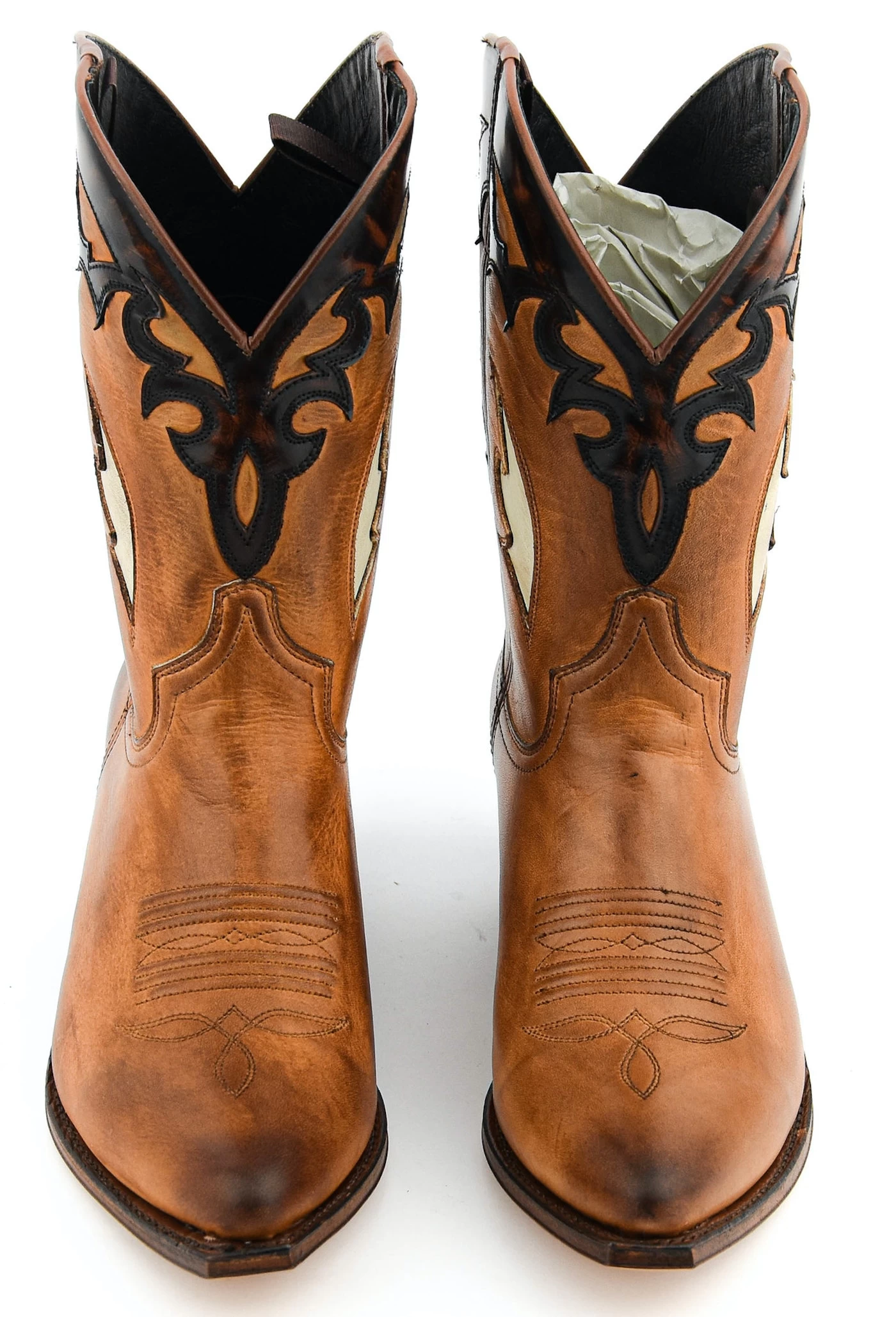 PAUL WARMER BESPOKE WESTERN VINTAGE BROWN