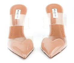 ALAIA COEUR MULES NUDE -Modeboetiek Schoenenwinkel 42812 5