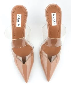 ALAIA COEUR MULES NUDE -Modeboetiek Schoenenwinkel 42812 6